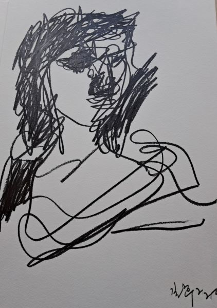[2024] Untitled, Graphite on paper, Size Unknown